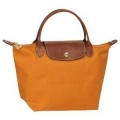 Sacs A Main Longchamp Site Officiel soldes pas cher Pliage Orange